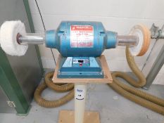 Nearok Double Ended Polisher on Pedestal (Location: Stockport (SK4). Please Refer to Important