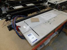 CRC 3-Head Hot Wire Strip Heater with Master Control Enclosure (Location: Stockport (SK4). Please