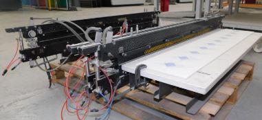 CRC 3-Head Hot Wire Strip Heater with Master Control Enclosure (Location: Stockport (SK4). Please