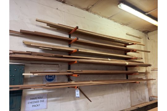 Wall Mounted Stock Rack & Contents (Location: Chester. Please Refer to ...