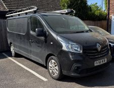 Renault Trafic LWB LL29 dCi 120 Sport Nav Van, Registration RV68 WOB, First Registered 28th