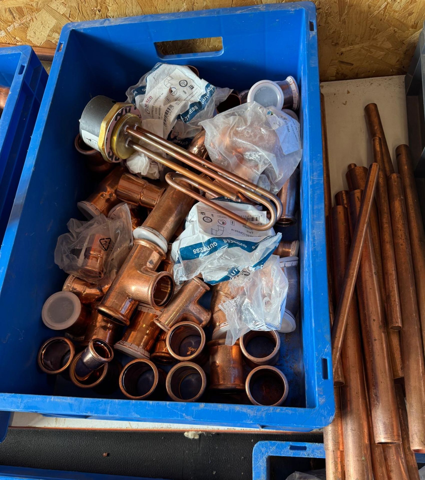 Large Quantity of (Predominately) Copper Fittings Contained In Fourteen Crates & Small Quantity of - Image 9 of 20