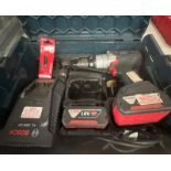 Bosch Cordless Drill with GAL 1860 Charger & 18v Li-Ion Battery (Location: Brentwood. Please Refer