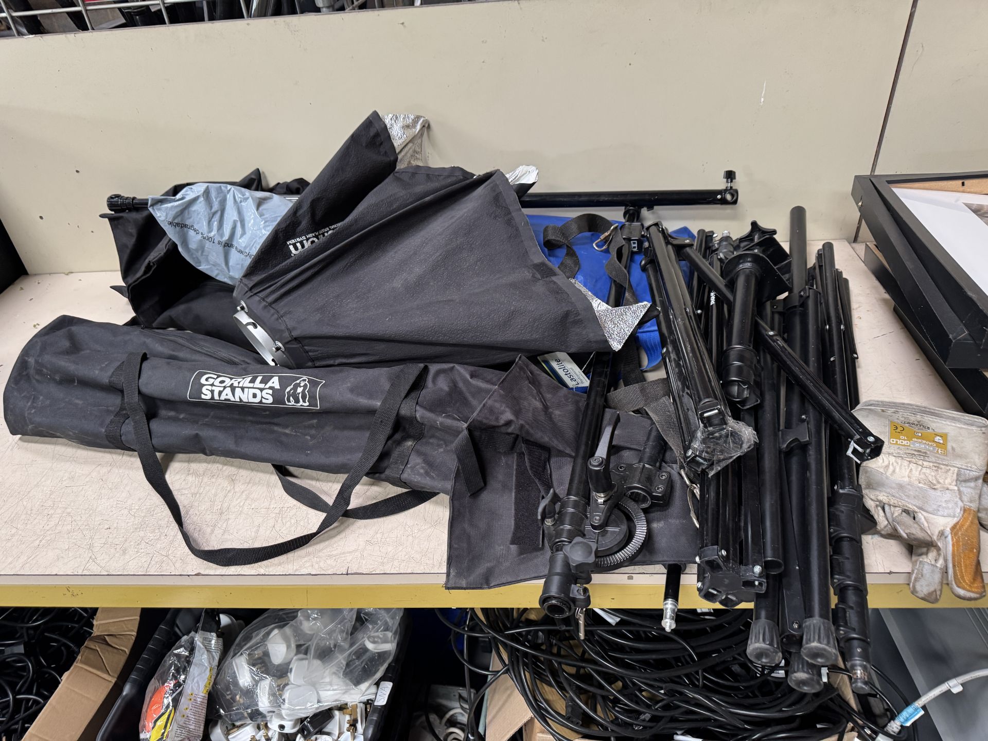 Quantity of 3-Pin Plugs, Photography Equipment, Tile Cutter, Sundries etc (Location: Brentwood. - Image 3 of 3