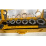 REMS Manual Pipe Threader with 6 Die Heads (Location: Brentwood. Please Refer to Important