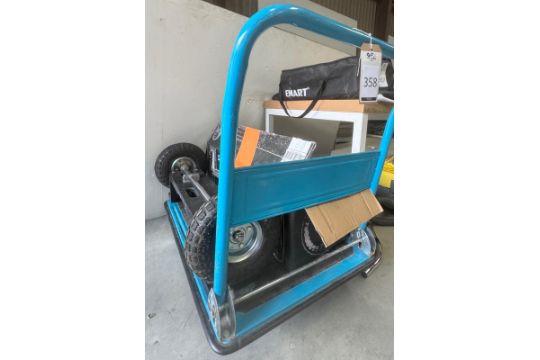 Trolley Informa Platform Trolley & Two Heat Pump Trolleys (Location: Brentwood. Please ...