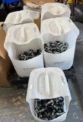 Quantity of Rubber Lined Clips (Location: Camberley, Surrey. Please Refer to Important Information)