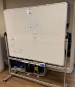 Drymarker Board on Metal Stand (Location: Camberley, Surrey. Please Refer to Important Information)