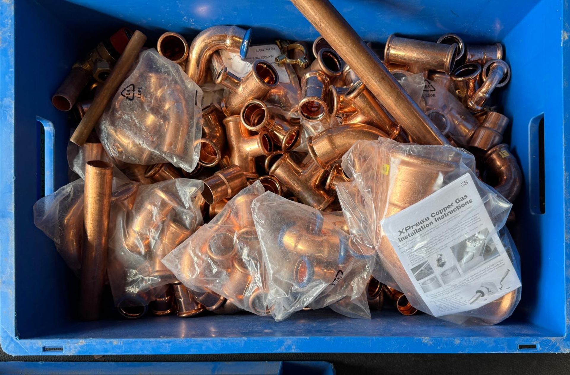 Large Quantity of (Predominately) Copper Fittings Contained In Fourteen Crates & Small Quantity of - Image 5 of 20