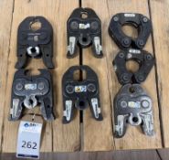 Six Various Novopress Clamps (Location: Camberley, Surrey. Please Refer to Important Information)