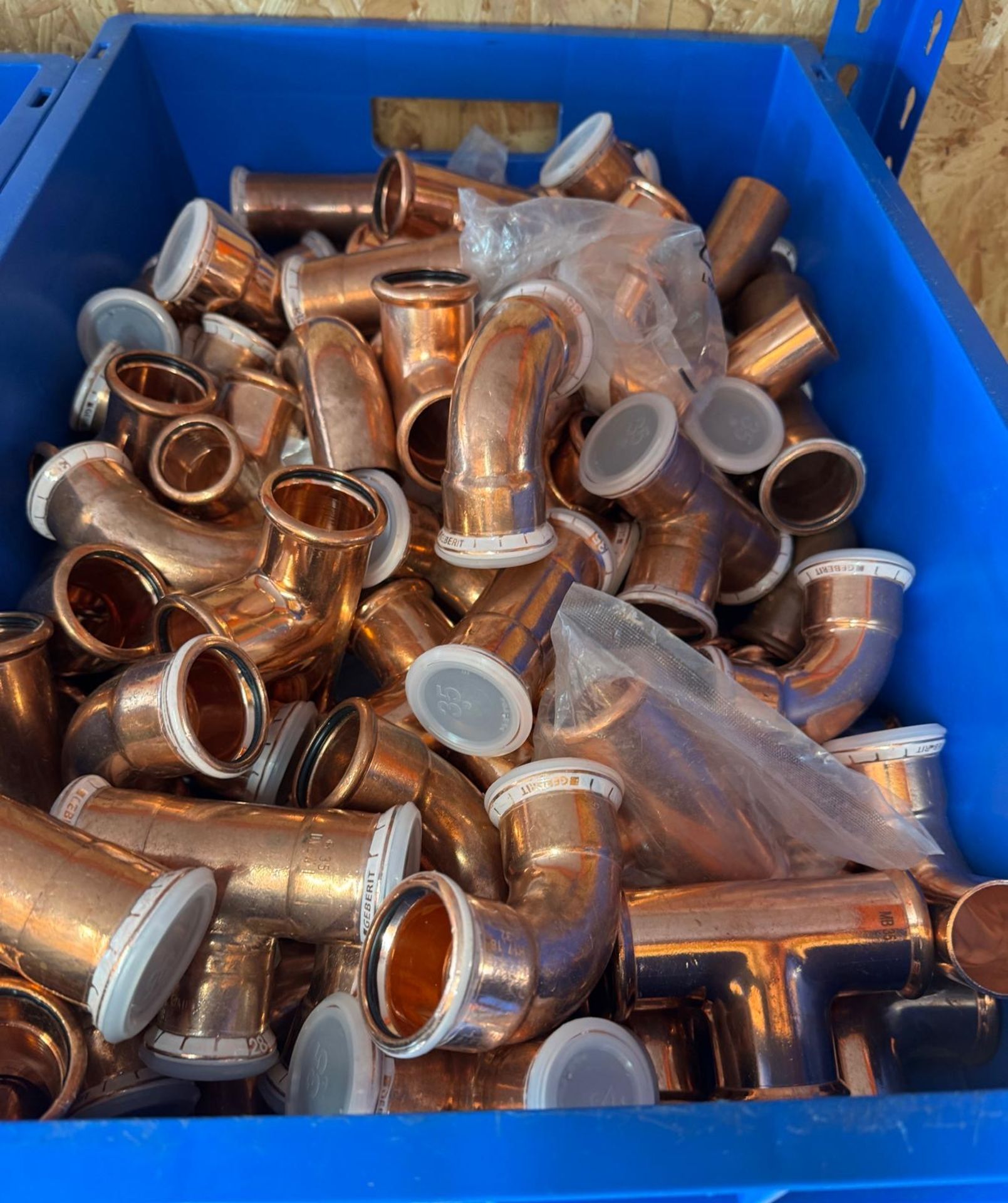 Large Quantity of (Predominately) Copper Fittings Contained In Fourteen Crates & Small Quantity of - Image 16 of 20