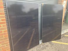 2 Aiko A460-MAH54MB Solar Panels, 460w, Serial Numbers Z2025300G0982039883 & Z2025300G0982038491 (