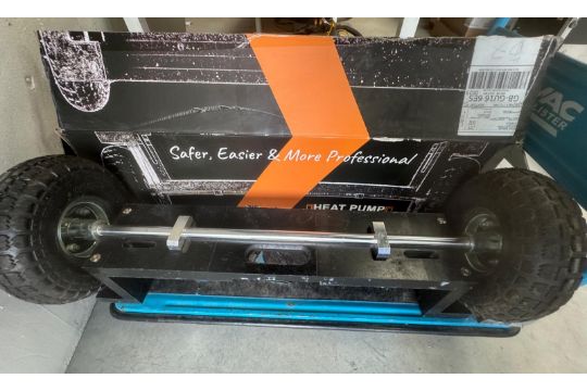 Trolley Informa Platform Trolley & Two Heat Pump Trolleys (Location: Brentwood. Please ...