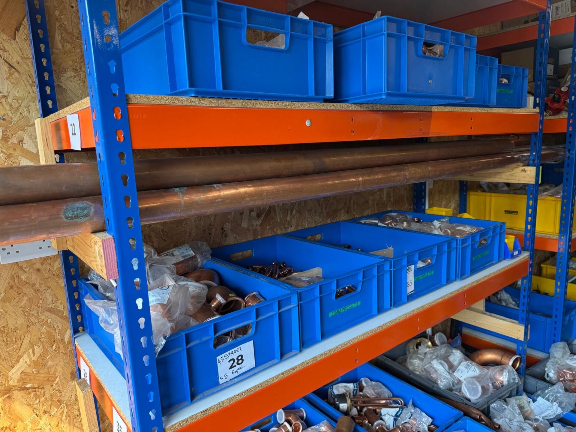 Large Quantity of (Predominately) Copper Fittings Contained In Fourteen Crates & Small Quantity of - Image 20 of 20