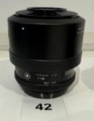 Schneider AF 110mm F2.8 LS Lens Serial Number; TH001470