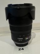 Canon RF 24-70 F 2.8 IS USM Lens, Serial Number 1224005140