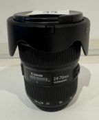 Canon 24-70mm F2.9 MK2 Ultrasonic Lens, Serial Number 9740009383