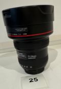 Canon EF 11-24 mm F4 Ultrasonic Lens, Serial Number 0260000037