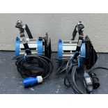 2 Arri 650 Plus Fresnel Studio Lights