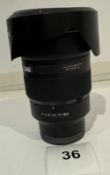 Sony 24-70mm F2.8 G Master Lens, Serial Number 2105607