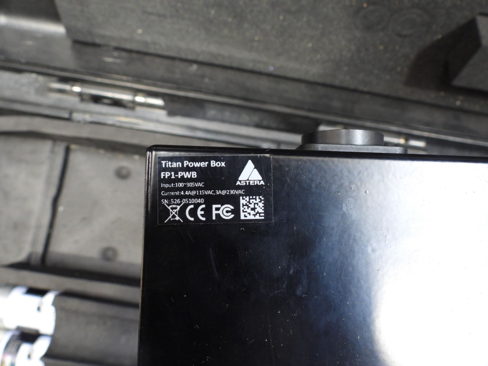 Astera Titan 4 Tube Kit Serial Number 526 0510040 with Carry Case - Image 2 of 2