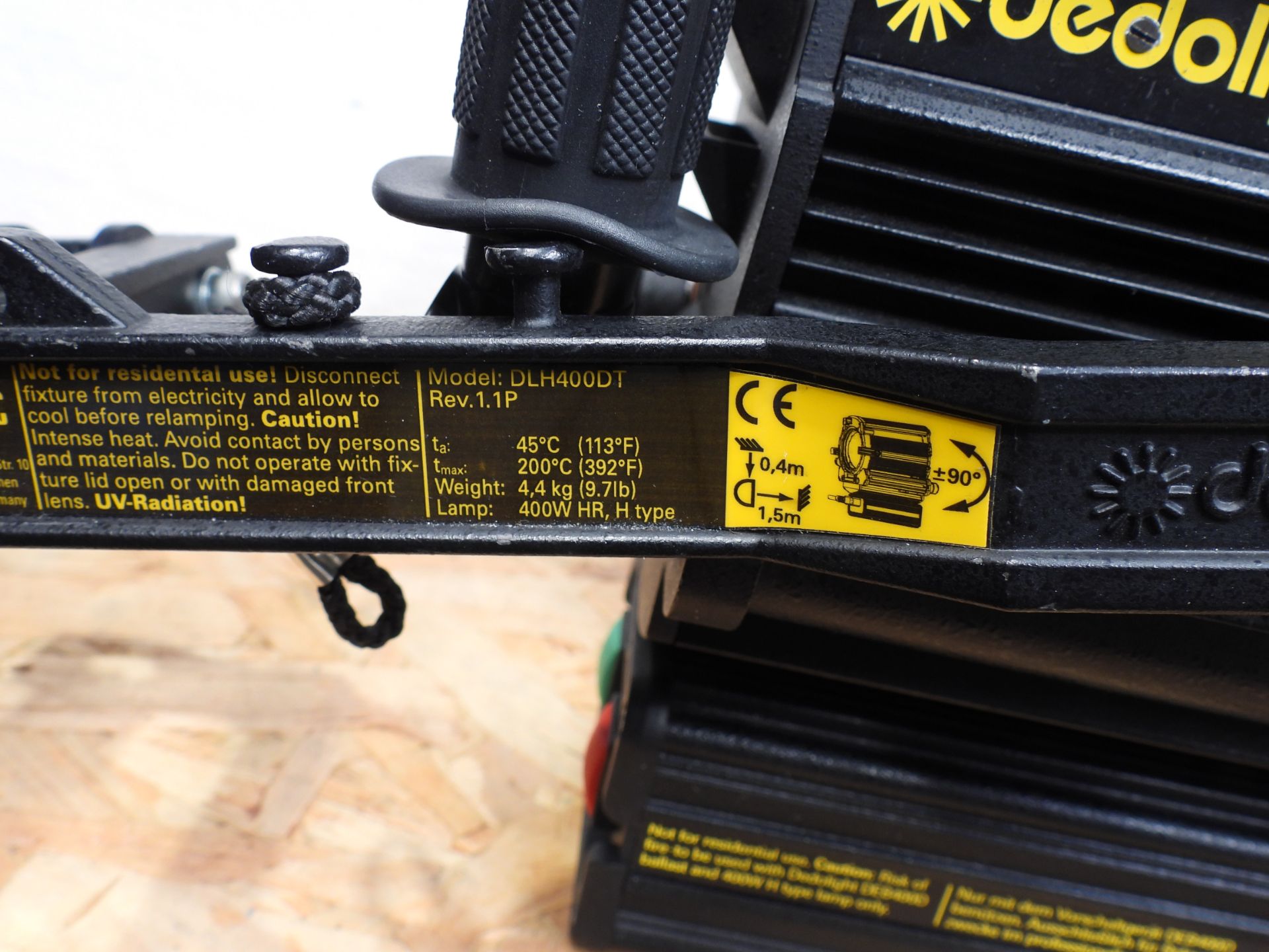 Dedolight 400D Studio Light, Serial Number 6133 with Ballast an Accessories in Nanuk 950 Case - Image 4 of 4