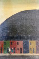 Jack Jones (Welsh, born Swansea, 1922-1993), 'Slag Heap', signed, Dorothy Thomas, The Attic