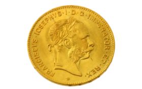Goldmünze 10 Kronen 3,22g 900/- Gelbgold 1912