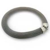 Kette 187,90g Edelstahl mit 925/- Silberverschluss, Länge ca. 56 cm
