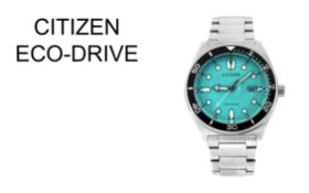 Citizen Eco-Drive Quarz Edelstahl, ohne Box und ohne Papiere