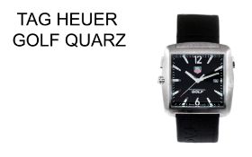 TAG Heuer Golf Quarz Titan mit Kautschukband, ohne Box und ohne Papiere
