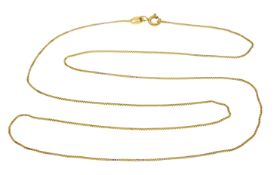 Kette 2,01g 750/- Gelbgold, Länge ca. 54 cm