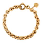Chopard Armband mit Herzanhänger 24,42g 750/- Gelbgold, Länge ca. 20 cm