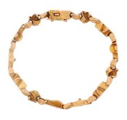 Lapponia Armband 11,05g 585/- Gelbgold, Länge ca. 18,50 cm