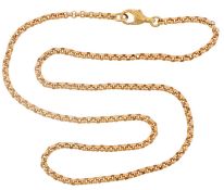 Kette 17,20g 750/- Gelbgold, Länge ca. 45 cm