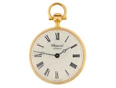 Taschenuhr Chopard 19,42g Handaufzug 750/- Gelbgold