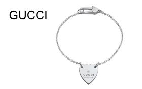 Gucci Trademark Armband 5,50g 925/- Sterling Silber YBA223513001, Länge ca. 19,50 cm
