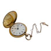 Taschenuhr 44,03g 750/- Gelbgold Handaufzug mit Diamanten im Rosenschliff und verschiedenen Farbs...