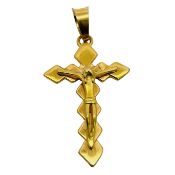 Kreuzanhänger 5,87g 750/- Gelbgold