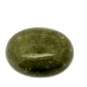 Grossular Cabochon 66.19 ct  Breite: 20.19 mm  Laenge: 26.69 mm Hoehe: 12.04 mm