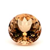 Morganit 10.80 ct.. Laenge 14.14 mm. Hoehe 9.86 mm