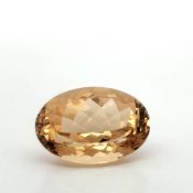 Aquamarin zu 31.8 ct.. Durchmesser 16.06 mm. Hoehe 10.33 mm
