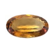 Citrin 53.86 ct. ca. 34x20.50x13.29 mm