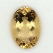 Heliodor 21.19 ct.. Laenge ca. 21.61 mm. Breite ca. 15.12 mm. Hoehe ca. 10.74 mm