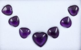 Amethyst Set zu 66.77 ct.