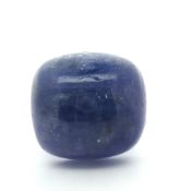 Tansanit 34.37 ct.. Laenge ca. 19.87 mm x Breite ca. 18.49 mm x Hoehe ca. 9.91 mm