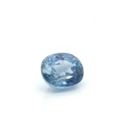 Saphir. 1.44 ct. 6.45 x 5.55 x 4.24 mm mit Zertifikat