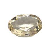 Citrin 82.55 ct.. Laenge ca. 36 mm. Breite ca.25.94 mm. Hoehe ca.15.68 mm