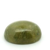 Grossular Cabochon 66.19 ct  Breite: 20.19 mm  Laenge: 26.69 mm Hoehe: 12.04 mm