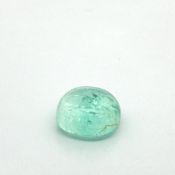 Smaragd rund 9.94 ct.. Laenge 12.94 mm. Hoehe 7.48 mm